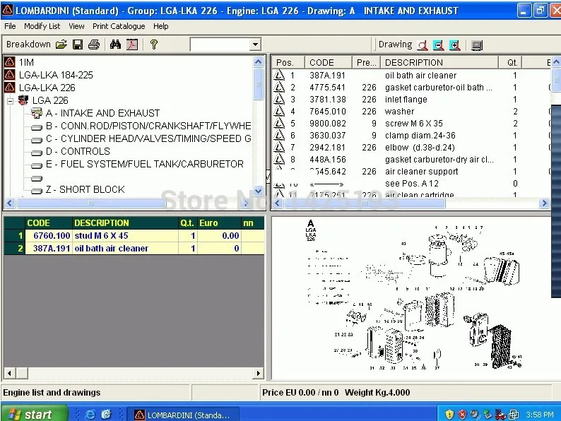 Ломбардия мотоцикл EPC|epc| |