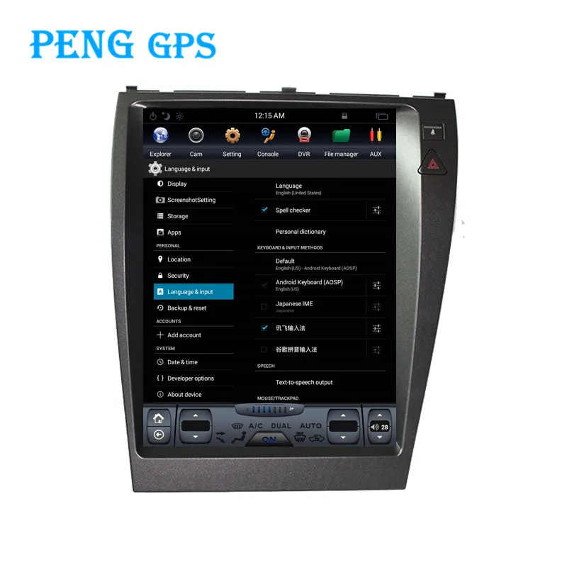 Tesla стиль Автомобильный GPS навигатор для Lexus ES ES240 ES350 2004 2005 2007 2008 2009 2010 головное