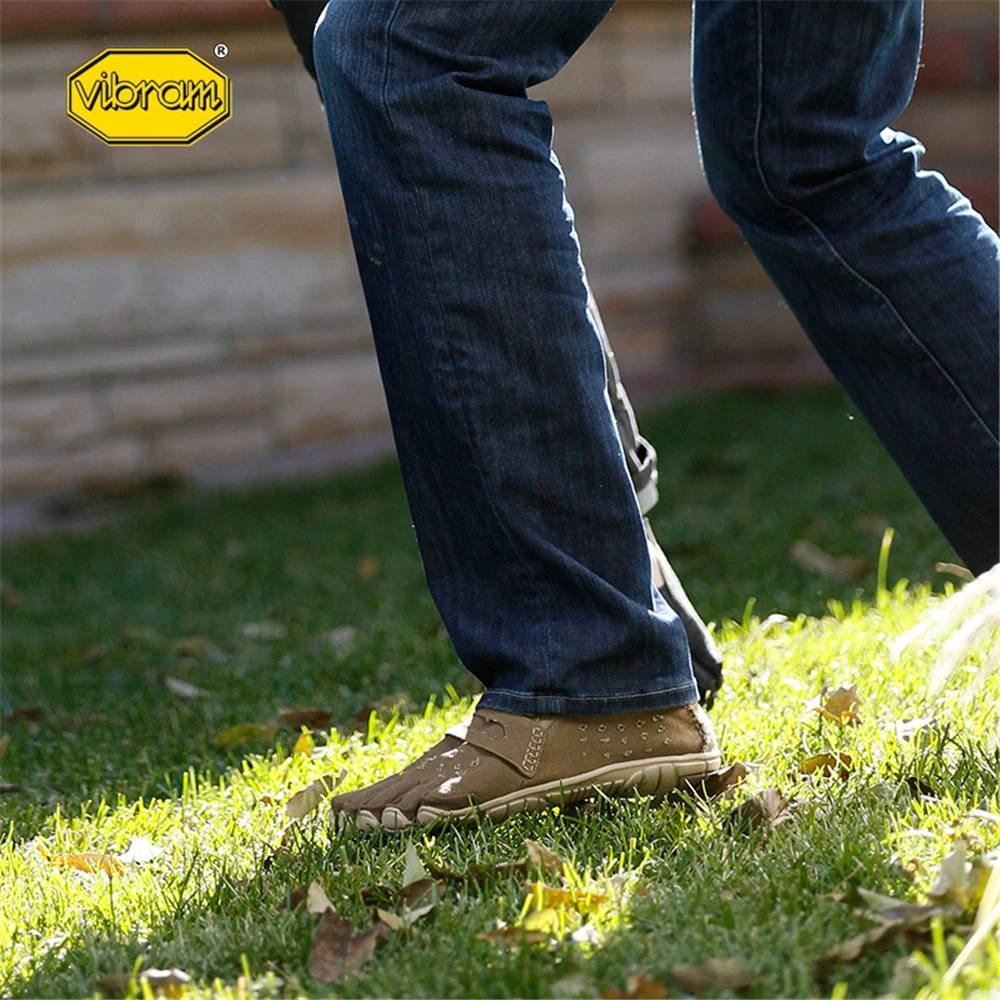 Vibram Fivefingers CVT HEMP Men's  Women Five Fingers Summer Breathable Leisure Minimalist Slip-on Running Barefoot Shoes