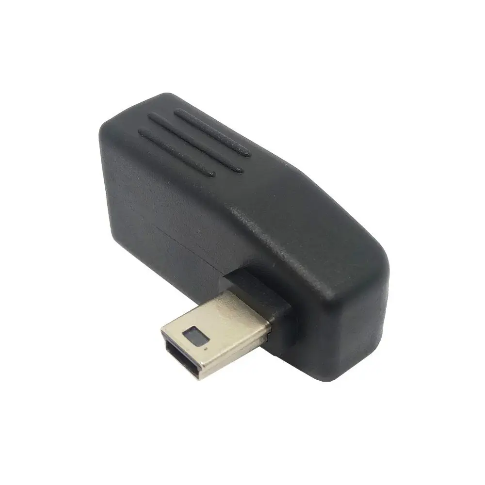 Мини USB 2,0 вверх и вниз и влево и вправо Anlgled OTG USB Женский к Mini 5 P Мужской адаптер разъем 90D USB OTG HOST