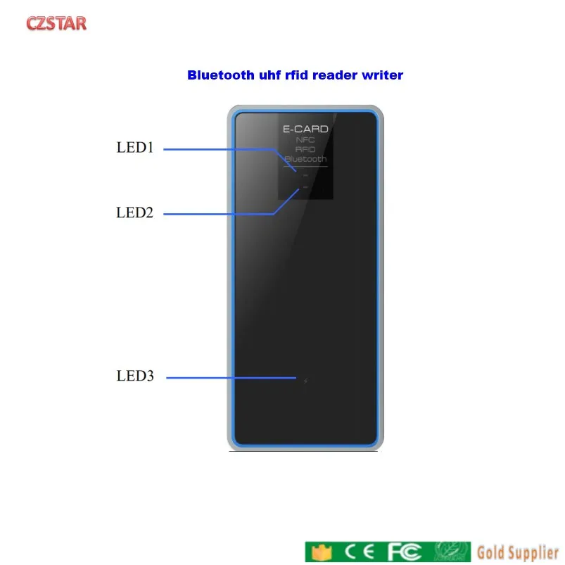 Английский SDK DLL телефон Bluetooth UHF ручной RFID считыватель usb Настольный портативный