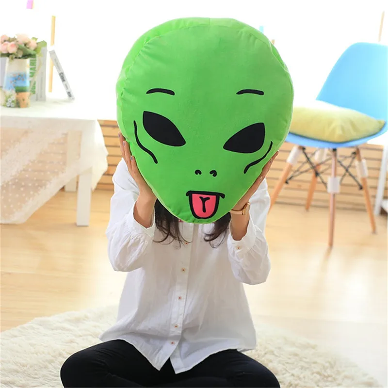 1pc 46cm Creative cheap cat / alien pillow middle finger Funny personalized birthday party gift free shipping | Игрушки и хобби