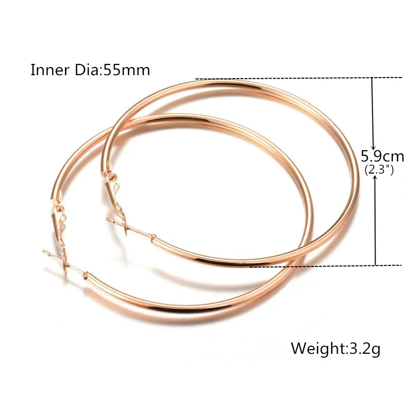 Большие массивные серьги в Корейском стиле золотые серебряные кольца для женщин