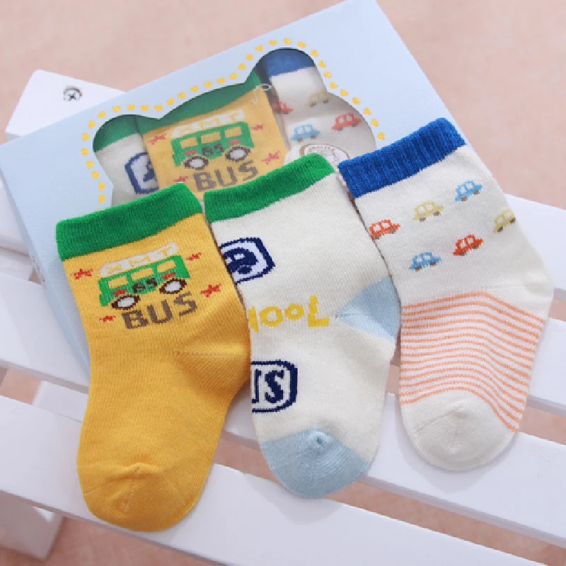 

3 pair NEW car socks Children , Cotton cartoon car boys socks,girls socks
