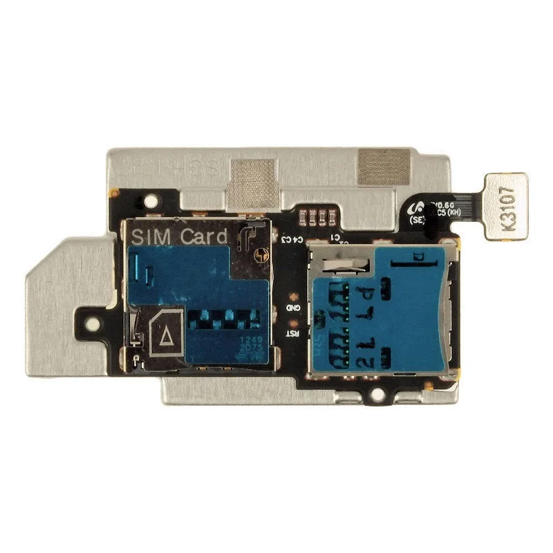 Для Samsung Galaxy S3 T Mobile SGH T999/AT&T I747 SIM и MicroSD слот для карт памяти гибкий кабель 10