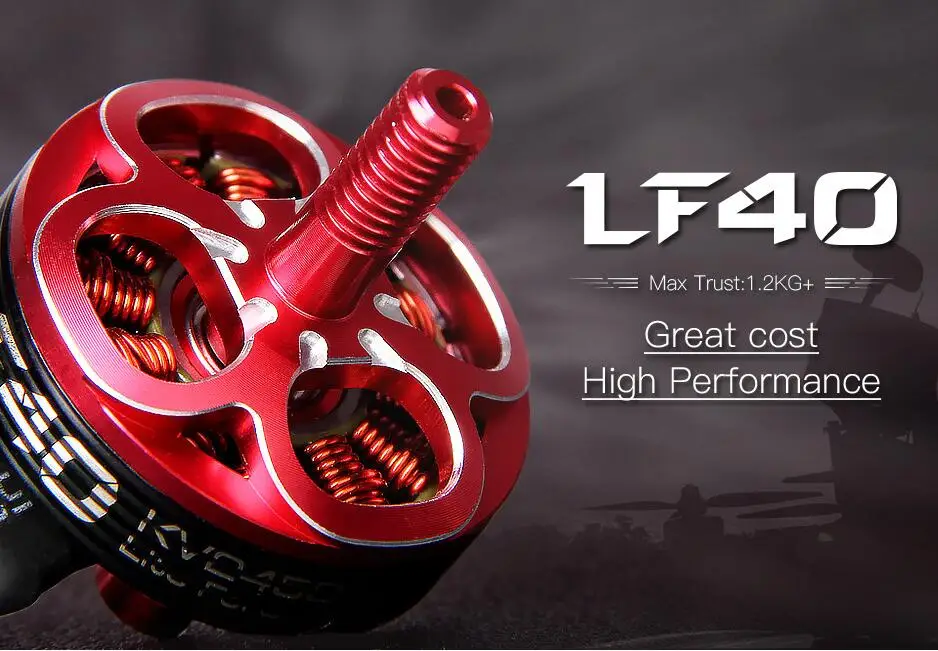 Оригинальный Т мотор LF40 2305 2450KV бесщеточный двигатель для RC Multirotor 210 250 FPV Racing