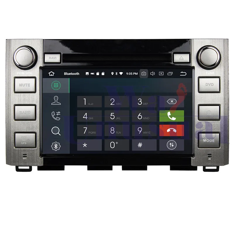 Wanuary Android 9 0 Автомобильный мультимедийный DVD Радио для Toyota Sequoia/Tundra 2014 2015 2016 GPS