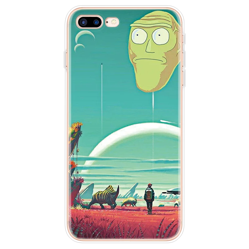 0rqiqiut Чехол Rick And marty для iphone 7Plus для iphone X XS Max чехол для iphone 6S 6 7 8 Plus Мягкий чехол из ТПУ для iphone XR 11 Pro Max - Цвет: 0rqiqiut