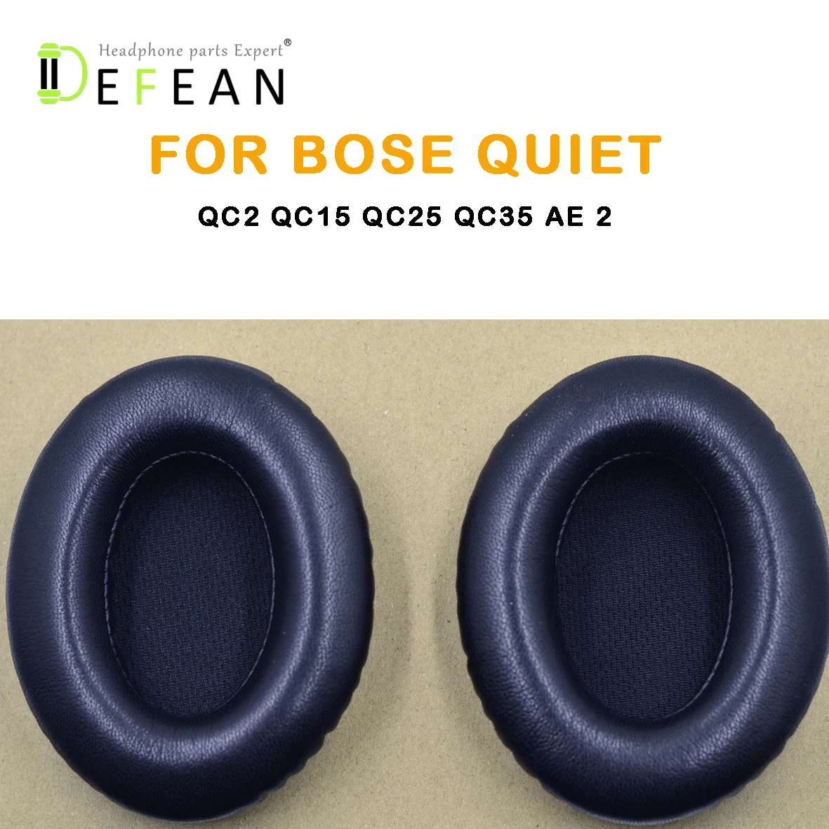 Defean 1 пара черные не слова сменные амбушюры для Bose QC2 QC15 QC25 QC35 AE 2 2i 2w SoundTrue SoundLink