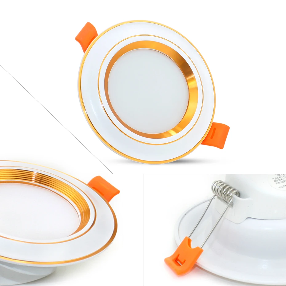 

LED Downlight 3W 5W 9W 12W 20W Round Spot Led Recessed Lamp 220V 230V 240V Bedroom Kitchen Indoor LED Spot Lighting