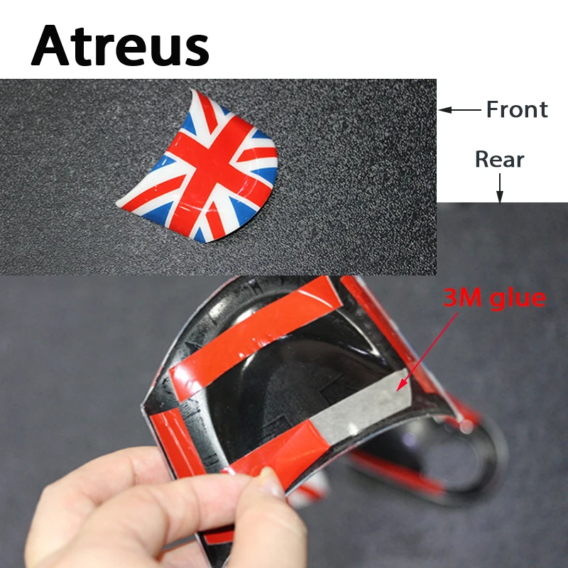 3 шт. наклейки на руль автомобиля для Mini Cooper JCW clubman R52 R55 R56 R57 R58 R59 R60 R61 F55 F56|car