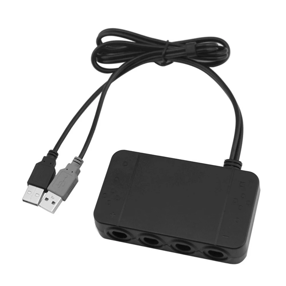4 порта для контроллера GameCube/N G C адаптер конвертер WiiU и PC USB Nintendo Switch Super удар