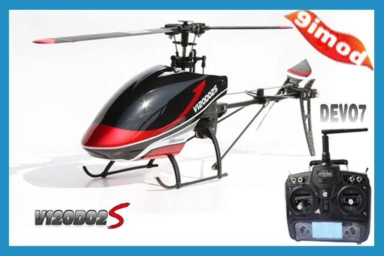 Walkera V120D02S с Дево 7 походный бесщеточный Двигатель 6 оси RC Мини 3D вертолет|walkera