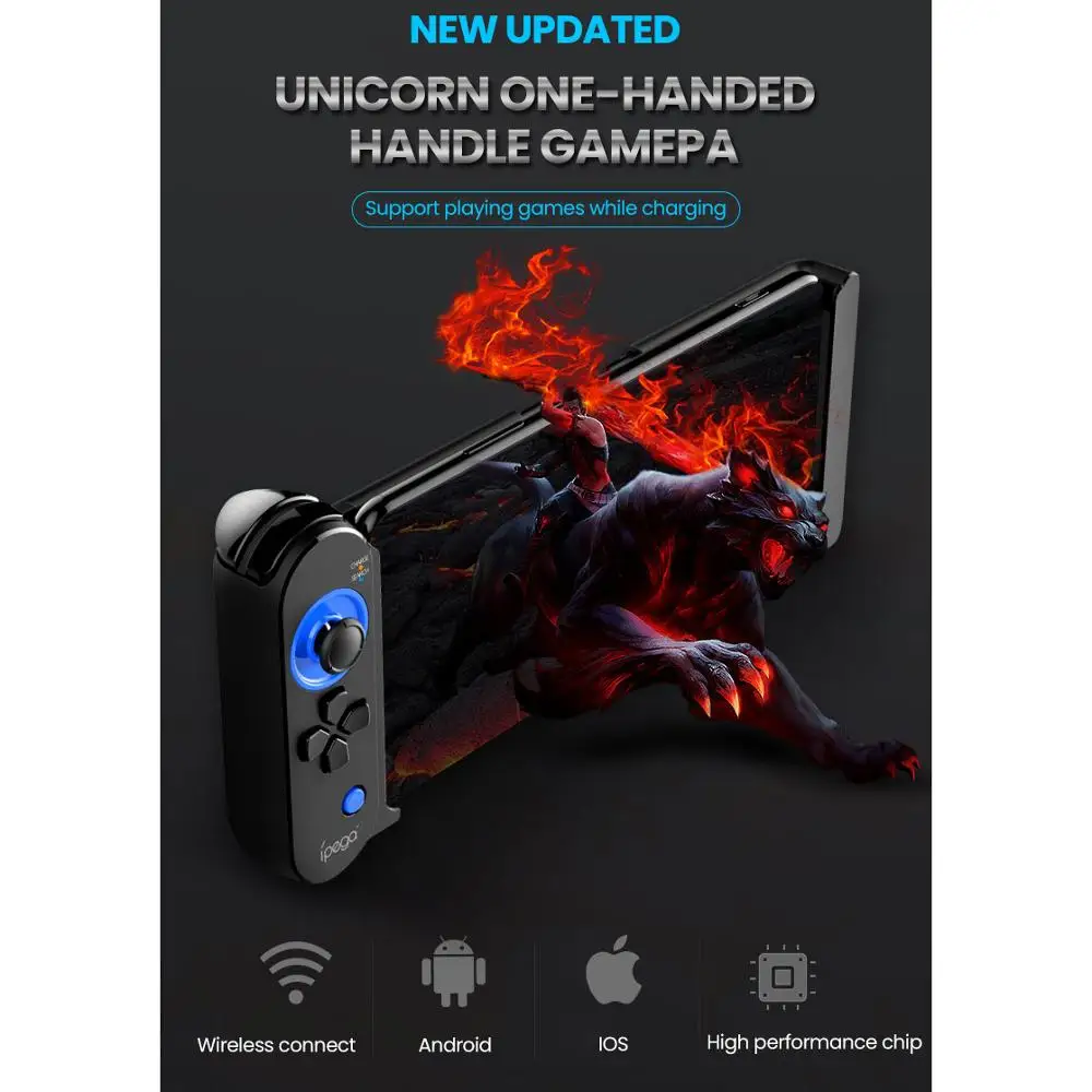 Bluetooth геймпад Pubg контроллер мобильный джойстик для телефона Android iPhone игровой