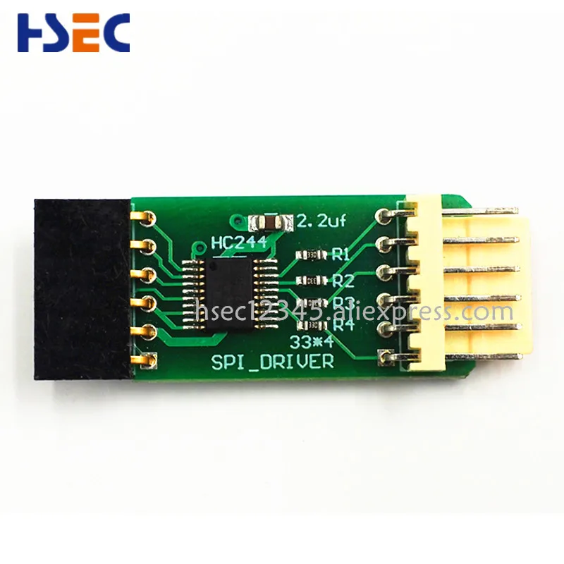 Новый драйвер SPI усиленный адаптер ICSP для программатора XGecu TL866II PLUS Minipro TL866A