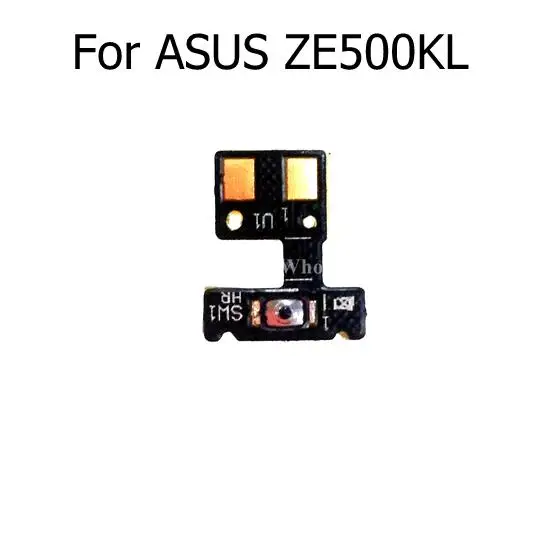 ZE500KL Geunine Кнопка питания гибкий кабель для Asus лазер Zenfone ze500KL ze550kl ze551kl ze600kl ze601kl блокировка экрана и включение выключения клавиатуры - Цвет: ZE500KL