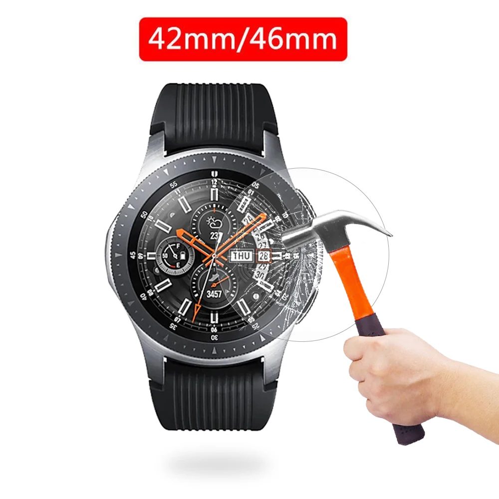 1 шт. для Samsung Galaxy Watch 42 мм и 46 закаленное стекло защитная пленка защита от взрыва |