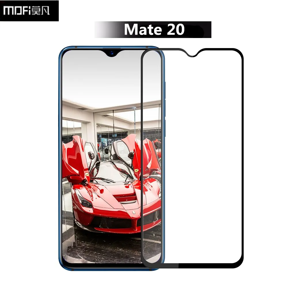 Закаленное стекло для HuaWei Mate 20 с полным покрытием MOFi 6 53 дюйма Защитная пленка