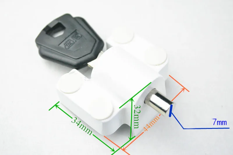 Новый замок для раздвижных дверей и окон из цинкового сплава защита детей