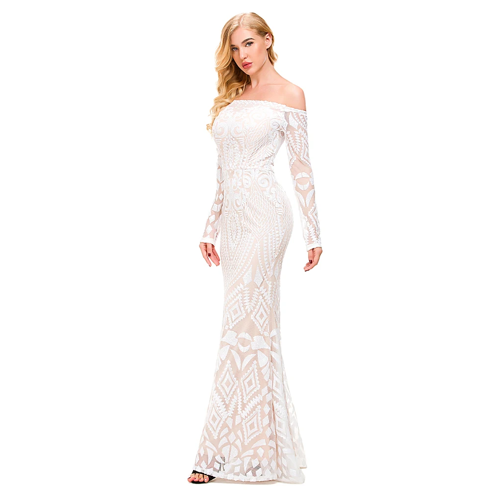 Белое Бордовое платье с блестками открытыми плечами макси геометрическое