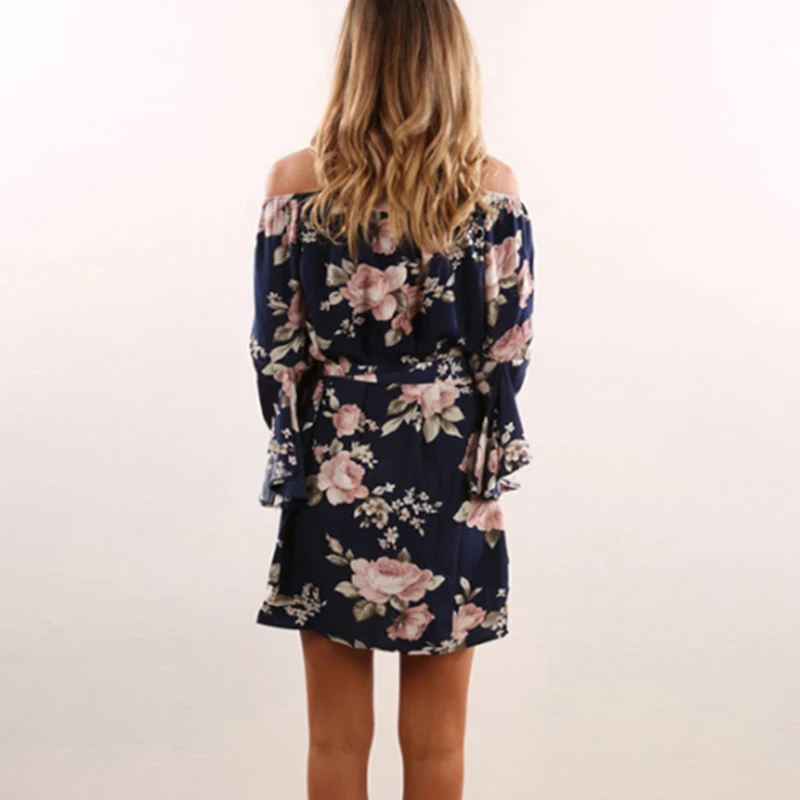 Сексуальные женские платья лето 2020 шифоновое платье с открытыми плечами и