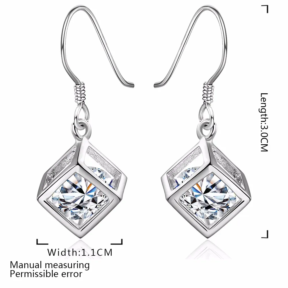 Комплект из колье и серёг с цирконом|earrings set for women|necklace earring setset women |
