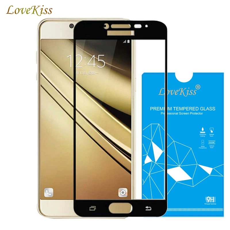 Lovekiss 9H взрывозащищенное Закаленное стекло для Samsung Galaxy A7 2017 A720 A720F чехол полное