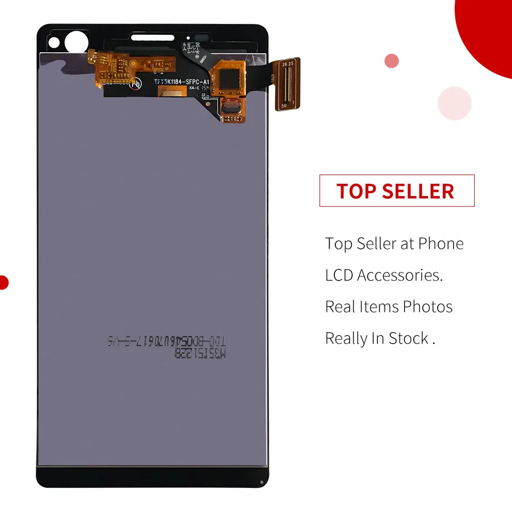 5.5&quot Original LCD For SONY Xperia C4 Display Touch Screen with Frame Dual E5303 E5353 E5333 | Мобильные телефоны и