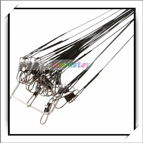 Free Shipping 60pcs Steel Fishing Wire Spinner Leaders Good and High Quality 89005137 | Спорт и развлечения