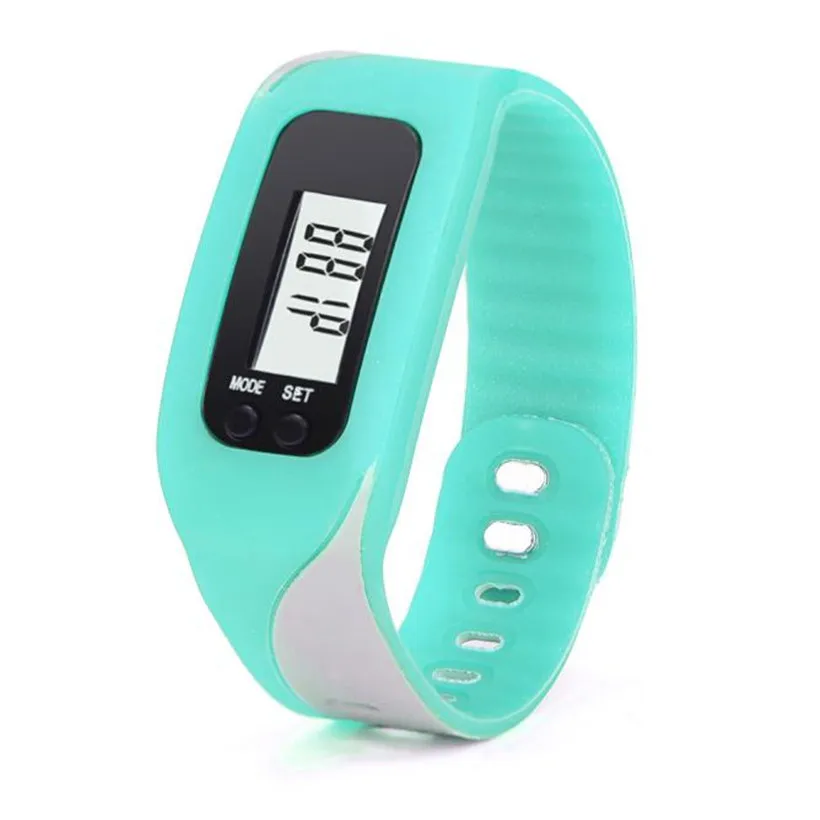2018 High Quality Fashion Digital LCD Pedometer Run Step Walking Distance Calorie Counter Watch Bracelet relogio masculino | Наручные