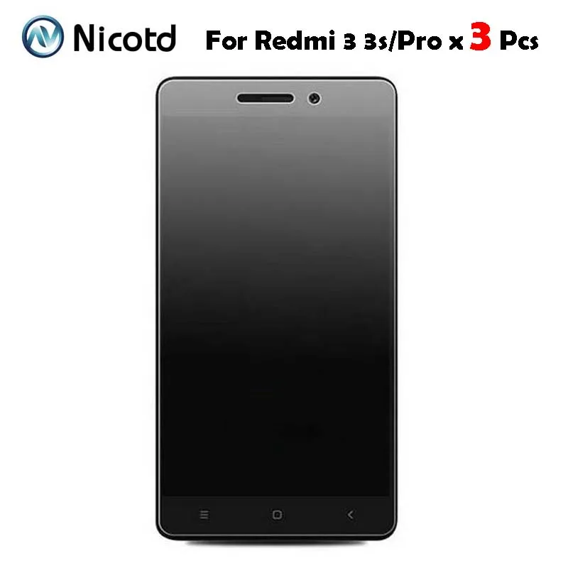 3 шт 0 2 мм защита от отпечатков пальцев матовое закаленное стекло для Xiaomi Redmi 3s Prime 5