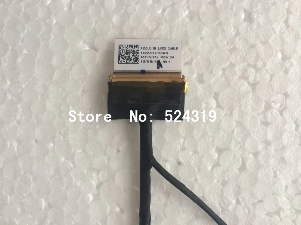 Новый оригинальный ЖК кабель LVDS гибкий для ASUS A555L F555L K555L R556L X554L X555LD Y583L 1422 01UQ0AS