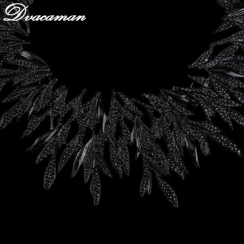 Dvacaman Новинка металлический Винтаж от известного бренда; массивные аксессуары для костюмов Цепочки и ожерелья и подвески-макси воротник Цепочки и ожерелья 8138
