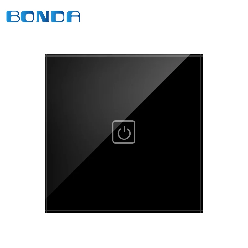 Bdnda D-601B Padrao DA UE прерыватель Inteligente de Remoto/Touch Light Touch 170 В 240 до Painel Vidro Prova Dagua |