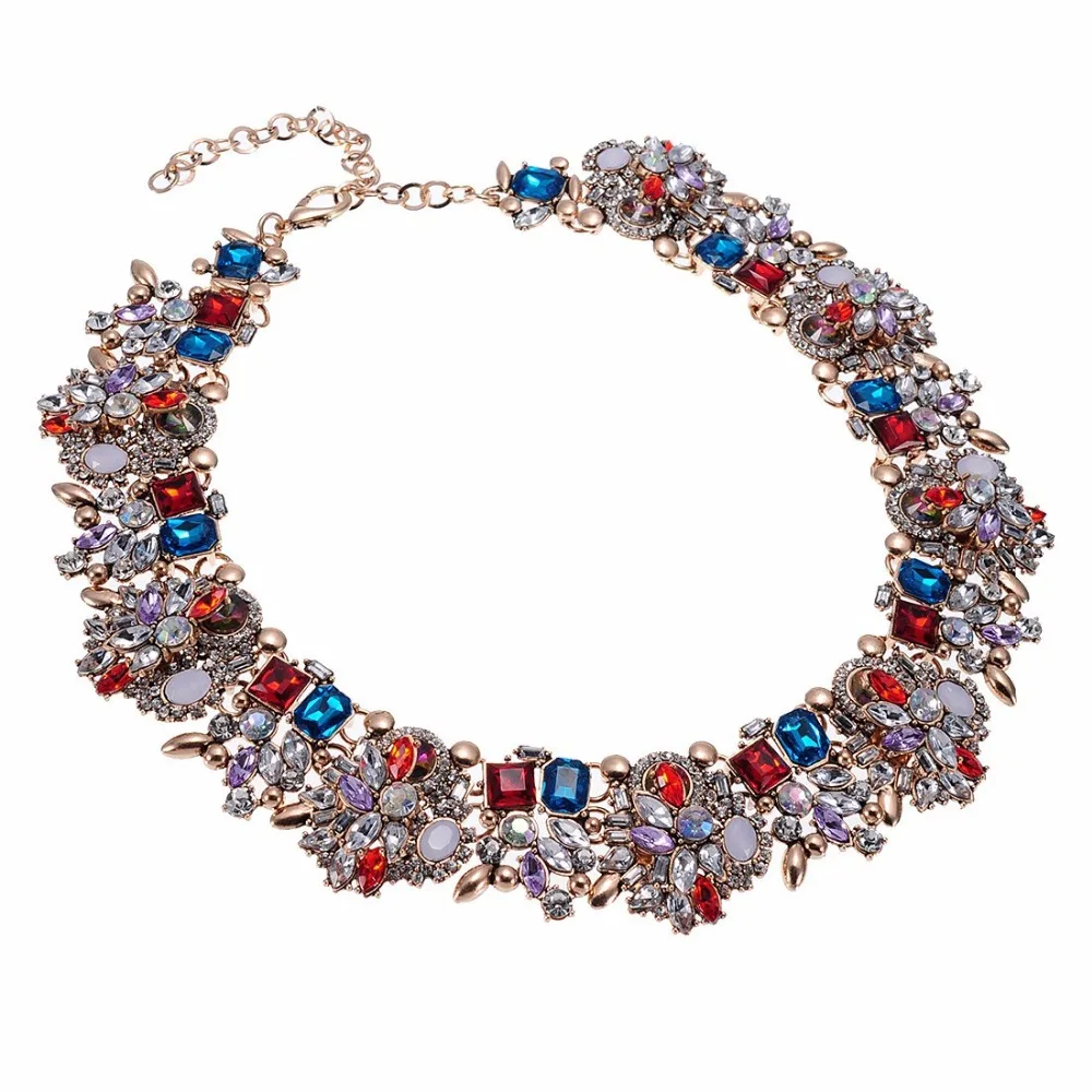 Массивное винтажное ожерелье ZA в стиле ретро золотая и серебряная цепочка