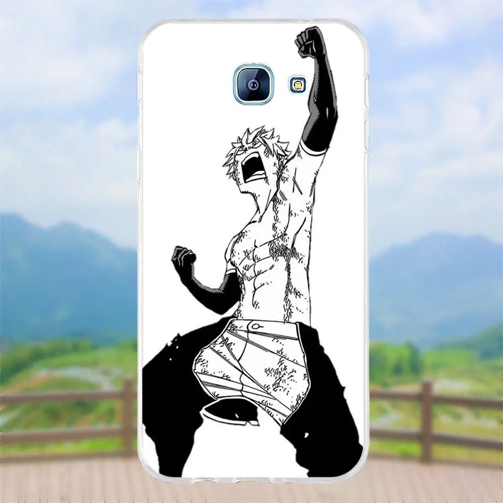Vvcqod Manga аниме Fairy Tail мягкий карман для мобильного телефона samsung Galaxy A3 A5 A7 J1 J2 J3 J5 J7 2015