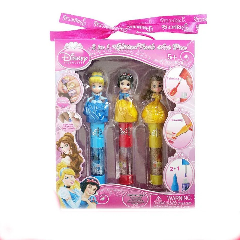 Модные игрушки Disney для ролевых игр маникюрная ручка макияжа детей косметика