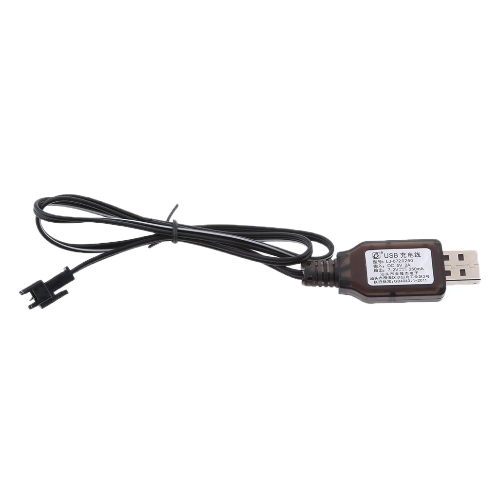 Кабель для зарядки аккумуляторов с USB на SM 2P гнездовой разъем NI MH Cd