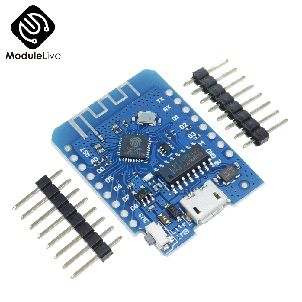 WEMOS D1 Mini CH340G CH340 G Wifi макетная плата ESP8285 ESP8266 микроконтроллер для Arduino NodeMcu Щит
