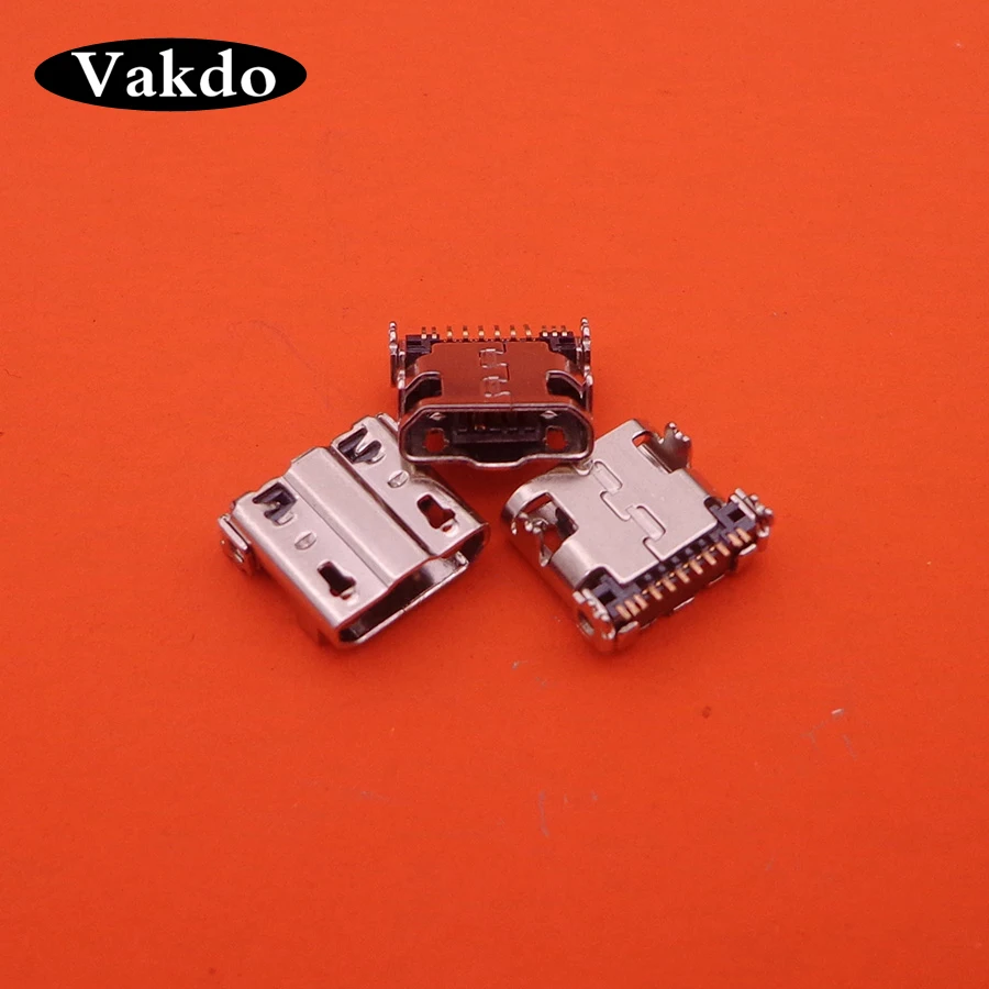 

10pcs Micro USB Charging Connector Jack Socket for Samsung S4 I9500 I9505 L900 I9508V I9507 E300 Note2 NOTE 2 N7100 Charger Port