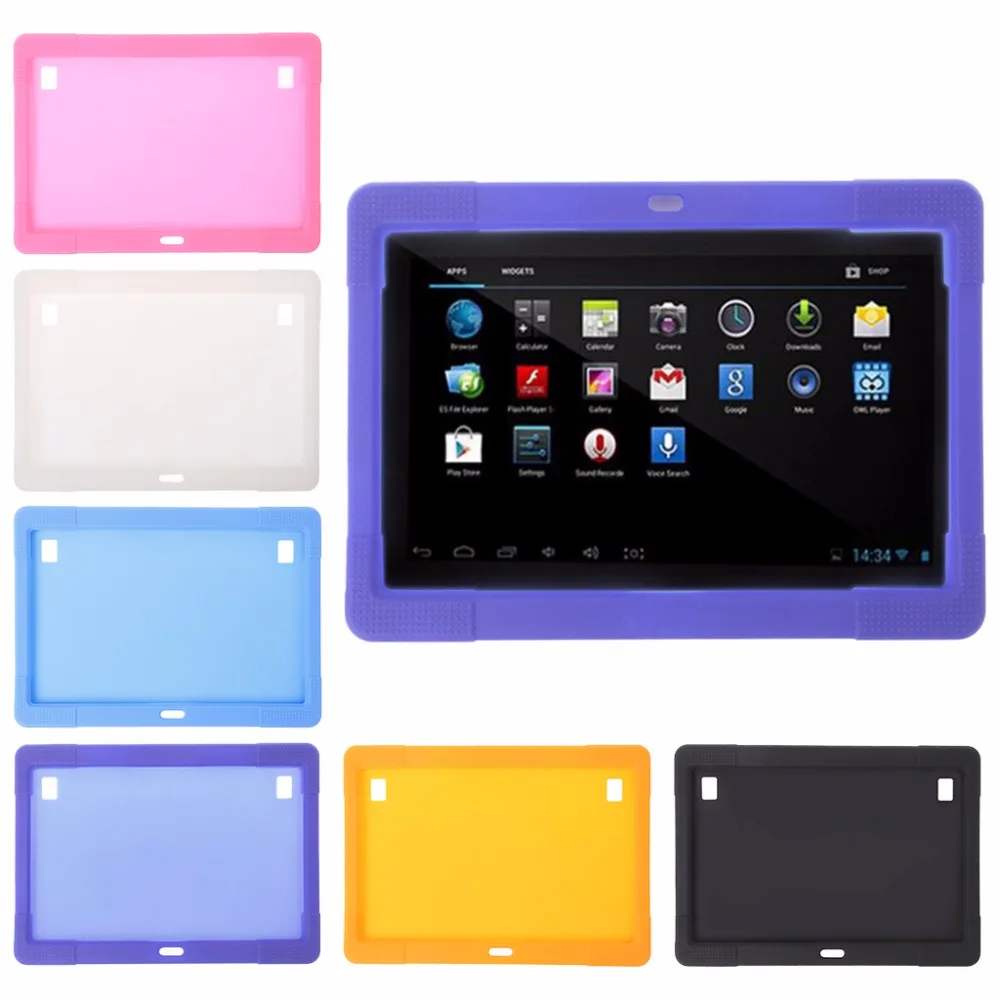 10 1 дюймовый силиконовый чехол для планшета Tab MTK8752 K107 S107 MTK6592 Tablet | Аксессуары