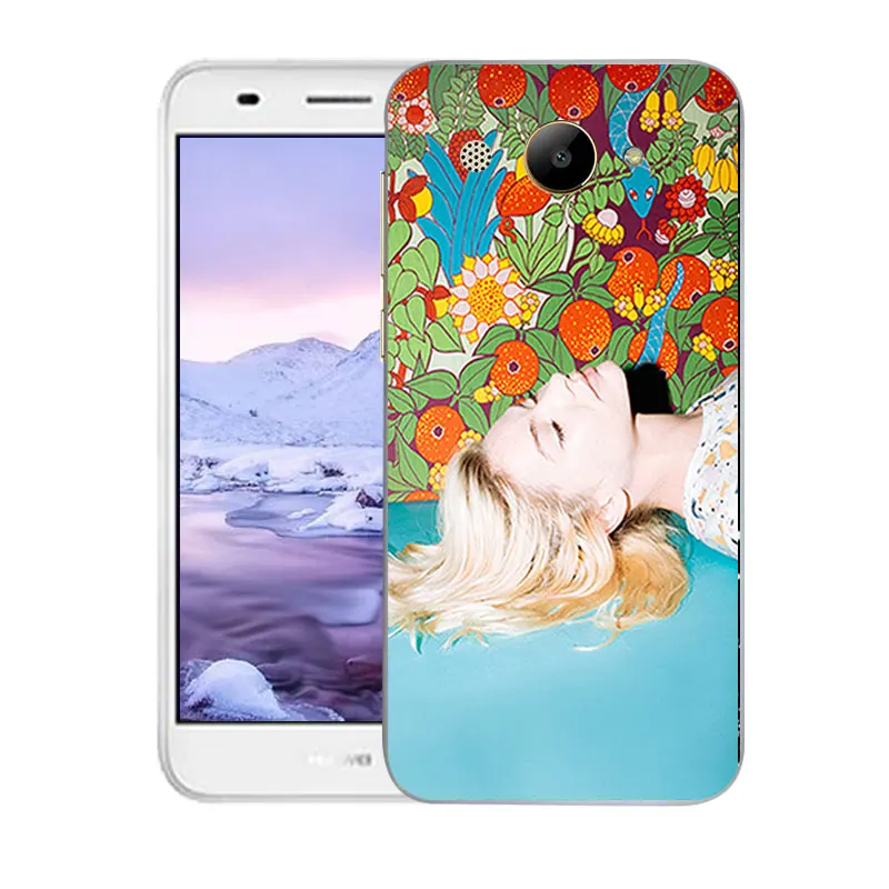 5.0&quot for Huawei Y3 2017 Clear TPU Y5 Lite Marriage Printed MT6737M CRO-L02 CRO-L22 Silicone Capa | Мобильные телефоны и