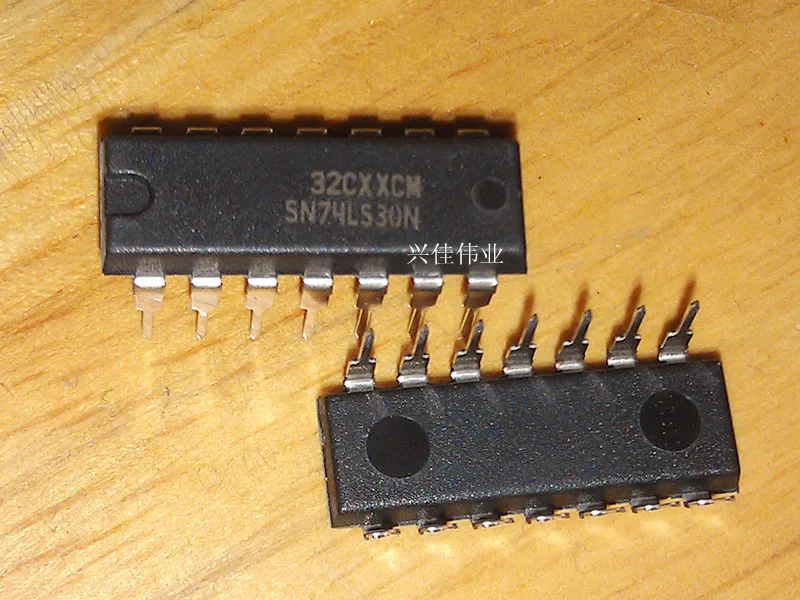 10 шт. 74LS30 SN74LS30N HD74LS30P DIP 14 8 положительный вход NAND gate логический чип|Интегральные