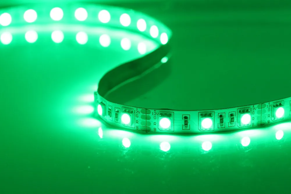 Гибкая светодиодная лента RGB 5050 SMD 12 в 60 светодиодный одов/м 5 м 300 светодиодов не