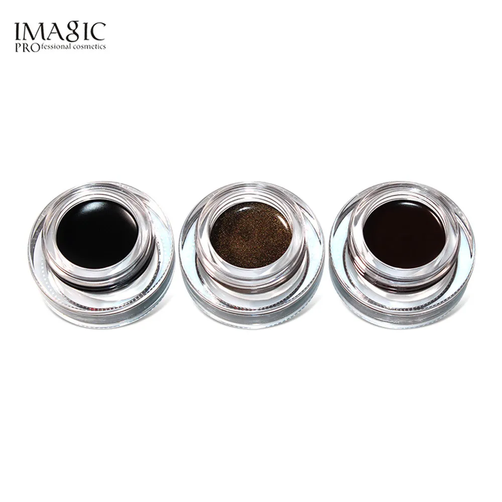 New Fashion IMAGIC Long lasting Waterproof Glitter Eye Gel Metalic Eyeliner Cream Makeup Cosmetic Tools For Eyeshadow |