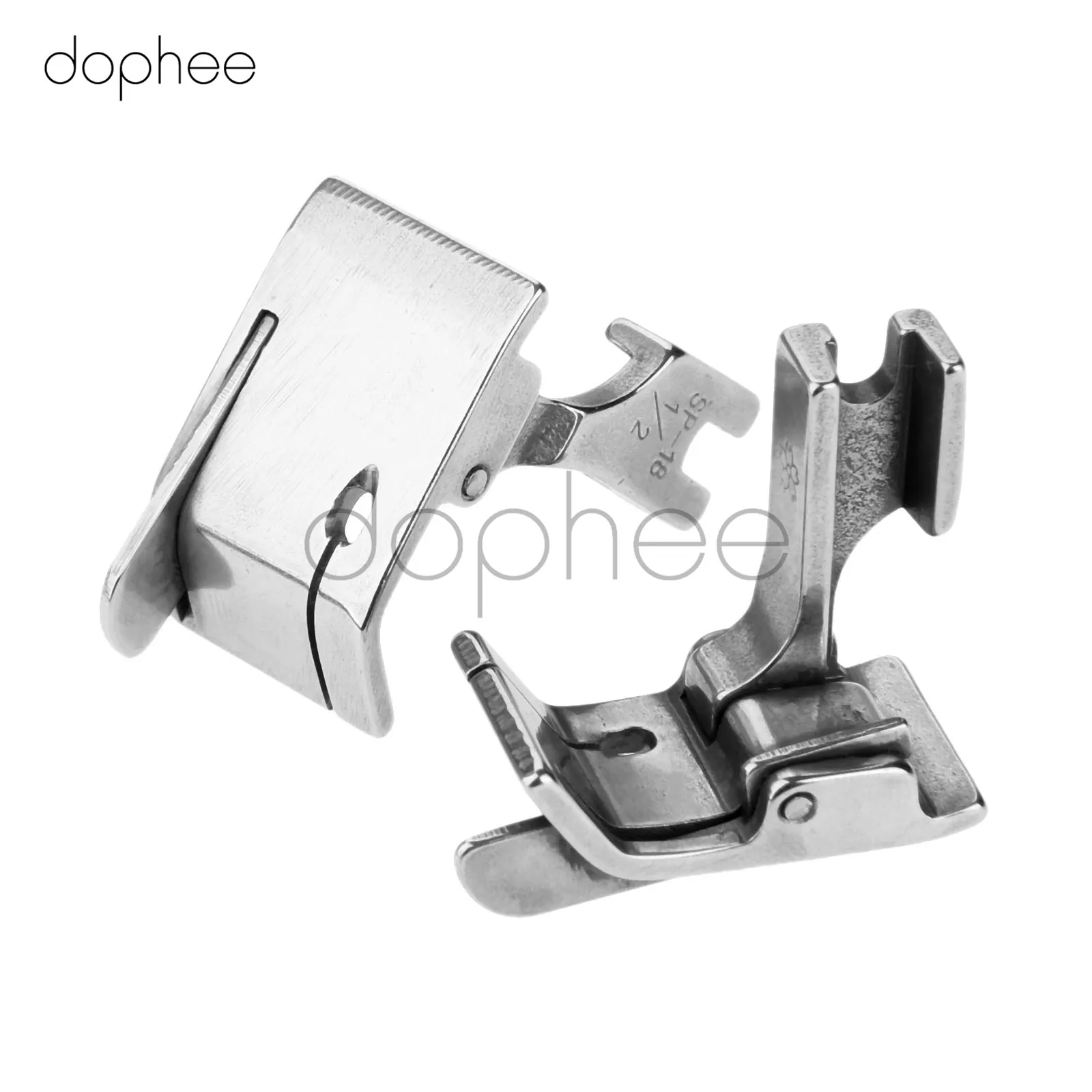 Dophee 1 шт. практичная прижимная лапка SP18 плоская односторонняя стальная на молнии