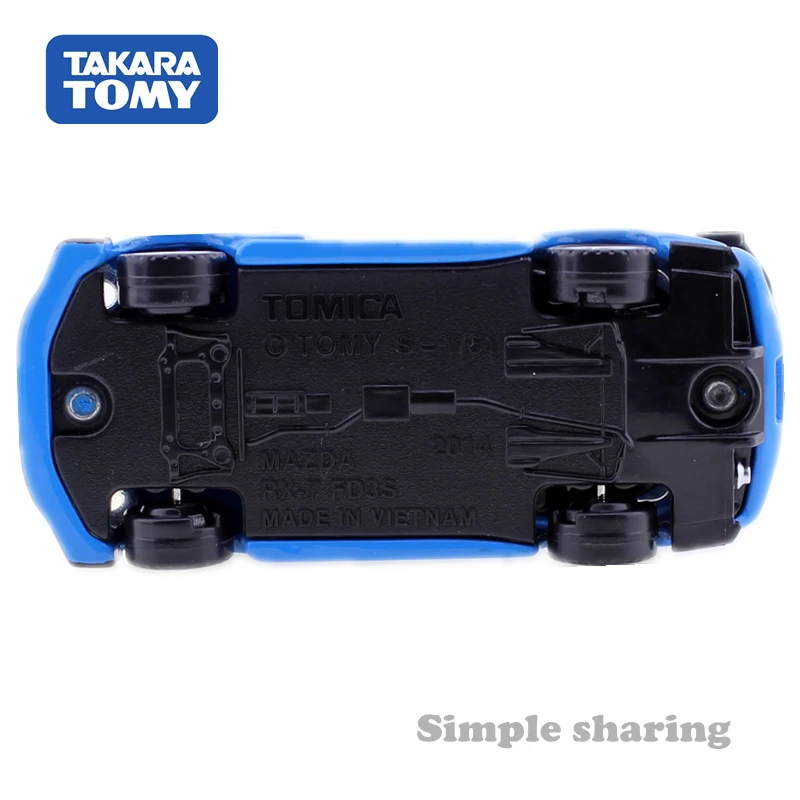 TAKARA TOMY TOMICA PREMIUM 4 MAZDA 3 RX 7 FD3S RE AMEMIYA Спецификация игрушечная машинка 1: 61 миниатюрная