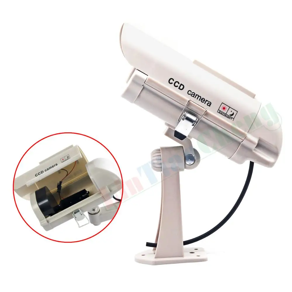 Поддельная камера видеонаблюдения LINTIANCHENG на солнечной энергии для улицы со