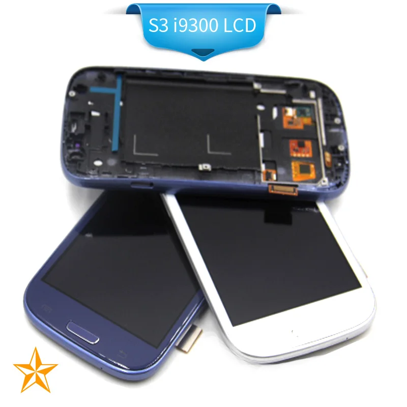 ЖК дисплей сенсорный экран для samsung Galaxy S3 GT i9300 телефон дигитайзер сборка запасные