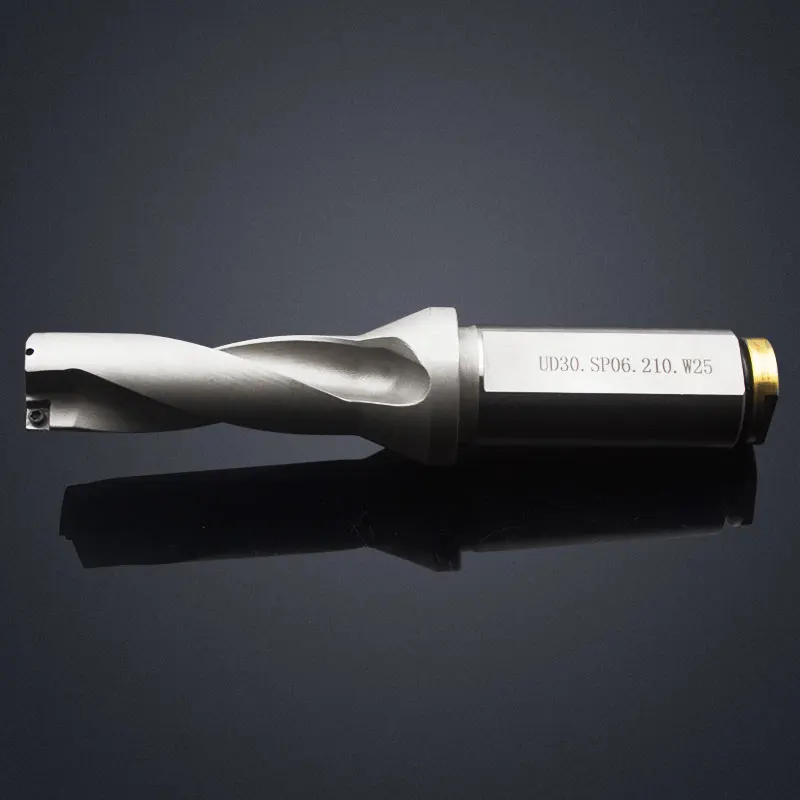 Двойные внутренние Охлаждающие отверстия завитка 3 л/д 21 мм U drill UD30.SP06.210.W25 со